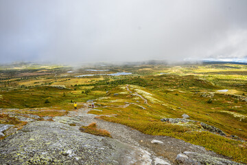 Peer Gynt Trail plateau in norway 