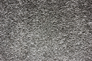 Stucco wall texture. White concrete surface background. Gray plaster wall pattern. Distressed backdrop for graphic design. Grain pattern. Noise background.