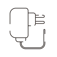 Computer Hardware Icons. Vector Illustration. 