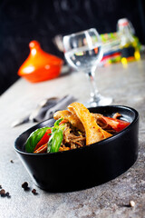 soba noodles with chicken