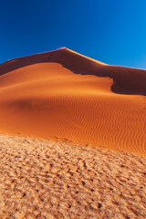 sand dunes in the desert
