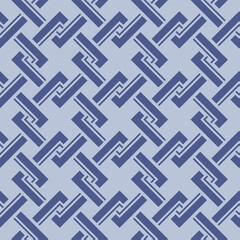 Japanese Overlap Square Vector Seamless Pattern