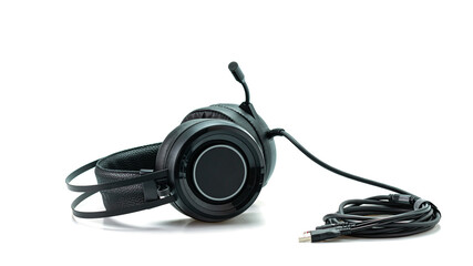 Black headphones