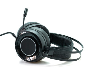 Black headphones