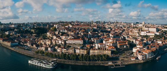 Obraz premium Portugal, Porto, Luftbild