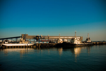 Naklejka premium port