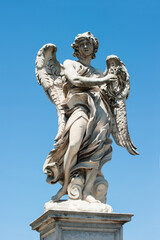 Engelsstatue auf der Engelsbrücke in Rom