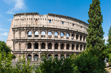 Fototapeta na wymiar Colosseum in Rom