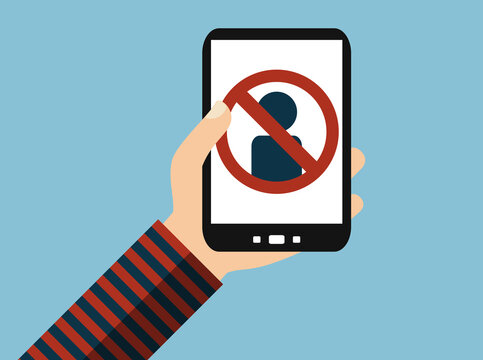 Person, Nutzer oder User l&ouml;schen, sperren oder melden mit dem Smartphone