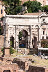 Triumphbogen des Septimius-Severus im Rom