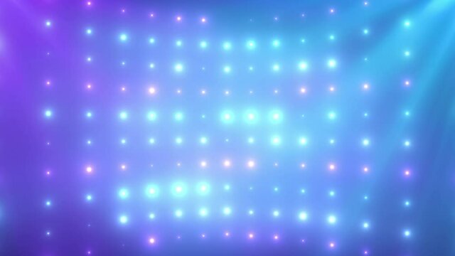 stage glow LED light loop animation