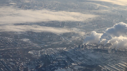 Naklejka premium sky moscow