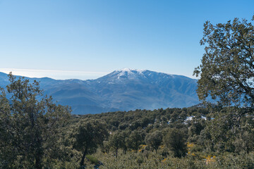 mountainous landscape in the south of Spain