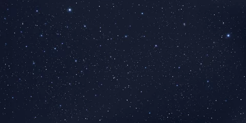 Fotobehang Beautiful background galaxy illustration with stardust and bright shining stars illuminating the space. © KICKINN
