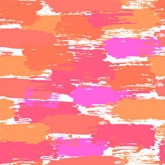 Bright multicolored pattern of different brushes. 