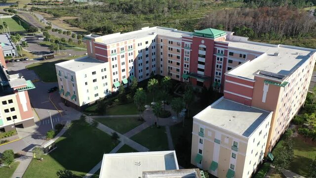 Orlando, Florida, USA - July 15, 2020 : The University of Central Florida, in Orlando. Shot during the COVID Pandemic in 2020.