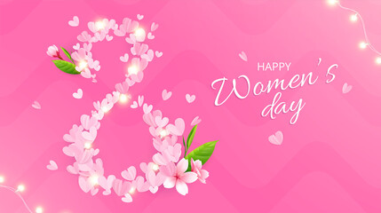 Happy Womens Day Composition