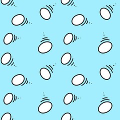 Wallpaper with eggs or ovals