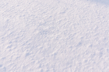 Pink snow winter texture. Seasonal fresh white color snow nature backdrop wallpaper