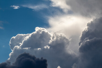 Clouds in the sky