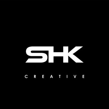 SHK Letter Initial Logo Design Template Vector Illustration	
