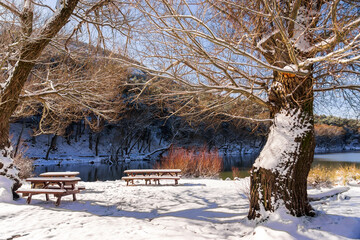 Black Lake Yamanlar Mountain, Izmir - Turkey