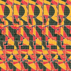 Stereogram illusion with love symbol heart in hidden 3D picture