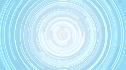 Circle white blue bright technology Hi-tech background. Abstract graphic digital future concept design.