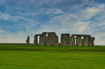 The Stonehenge- Famous prehistoric UNESCO world heritage site in Salisbury, United Kingdom