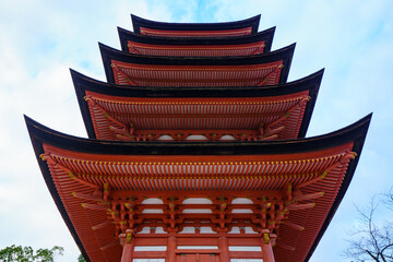 豊国神社五重塔