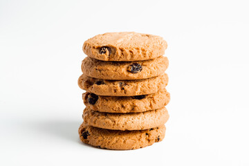 sweet oatmeal cookies and nuts