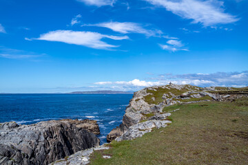 Fototapeta na wymiar The coastline at Dawros in County Donegal - Ireland