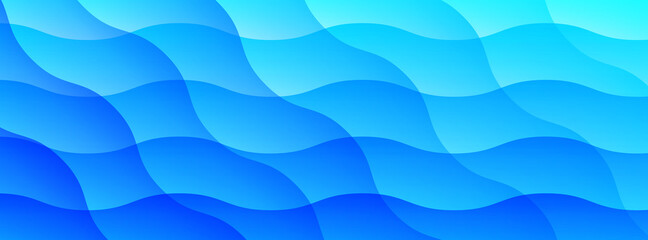 青い波模様の抽象画像