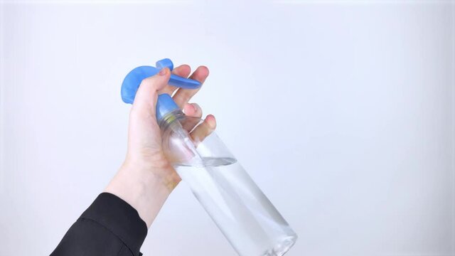 Air freshener floating in soapy water. Harmful composition of ingredients. Remedy with Toluene, Benzene, Formaldehyde, Phthalates. The concept of hazardous substances in cosmetics and household chemic