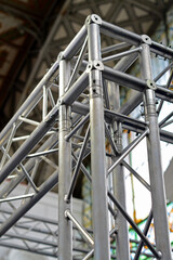 Modern metal construction.