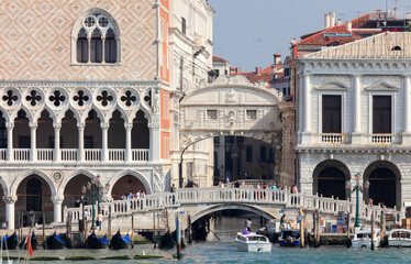 Fototapeta na wymiar Seufzerbrücke, Venedig, Italien
