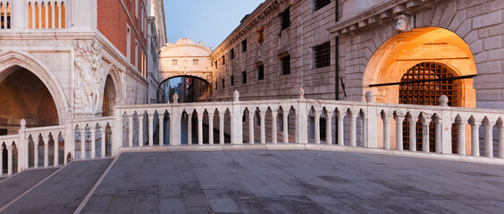 Fototapeta premium Seufzerbrücke, Venedig, Italien