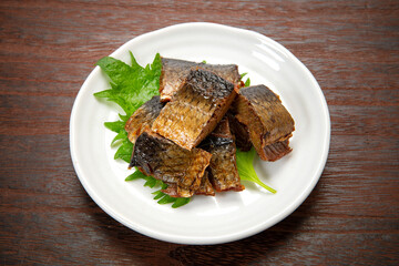 にしん蕎麦用のニシンの甘露煮