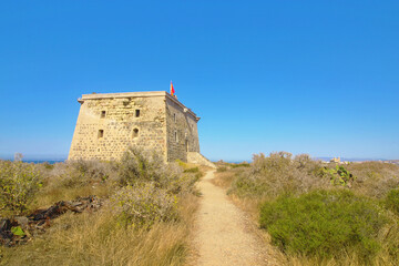 Fototapeta na wymiar Torre de San José, Tabarca, Alicante