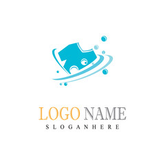 Laundry Logo Template vector symbol
