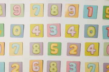 Background of numbers. Finance data concept. Matematic. Seamless pattern with numbers. financial...