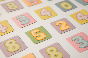 Background of numbers. Finance data concept. Matematic. Seamless pattern with numbers. financial...