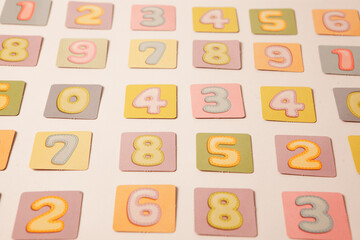 Background of numbers. Finance data concept. Matematic. Seamless pattern with numbers. financial...