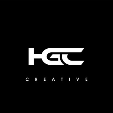 HGC Letter Initial Logo Design Template Vector Illustration	

