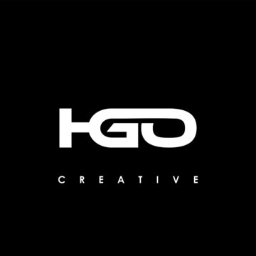 HGO Letter Initial Logo Design Template Vector Illustration	
