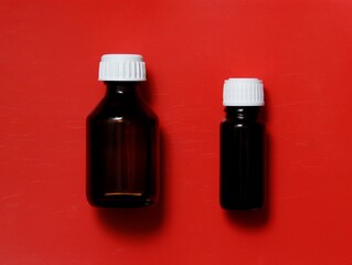 bottle of medicine