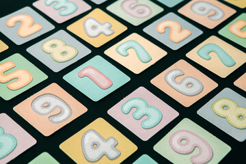 Background of numbers. Finance data concept. Matematic. Seamless pattern with numbers. financial...
