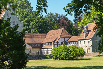 Wasserschloss Schloss Senden in Senden, Münsterland, Nordrhein-Westfalen