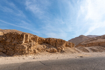 road to the desert