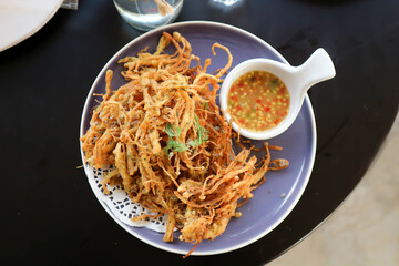 fried mushroom or deep fried Mushroom